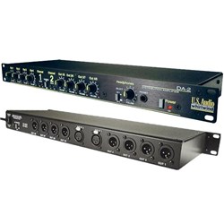 Whirlwind DA2 Two Channel Analog Audio Distribution Amplifier - Line-Level Inputs Line-Level Outputs